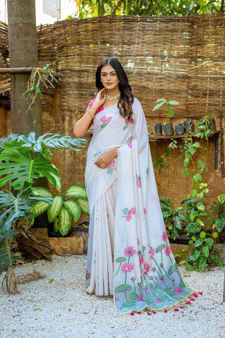 VAMIKA MUGA COTTON SAREE