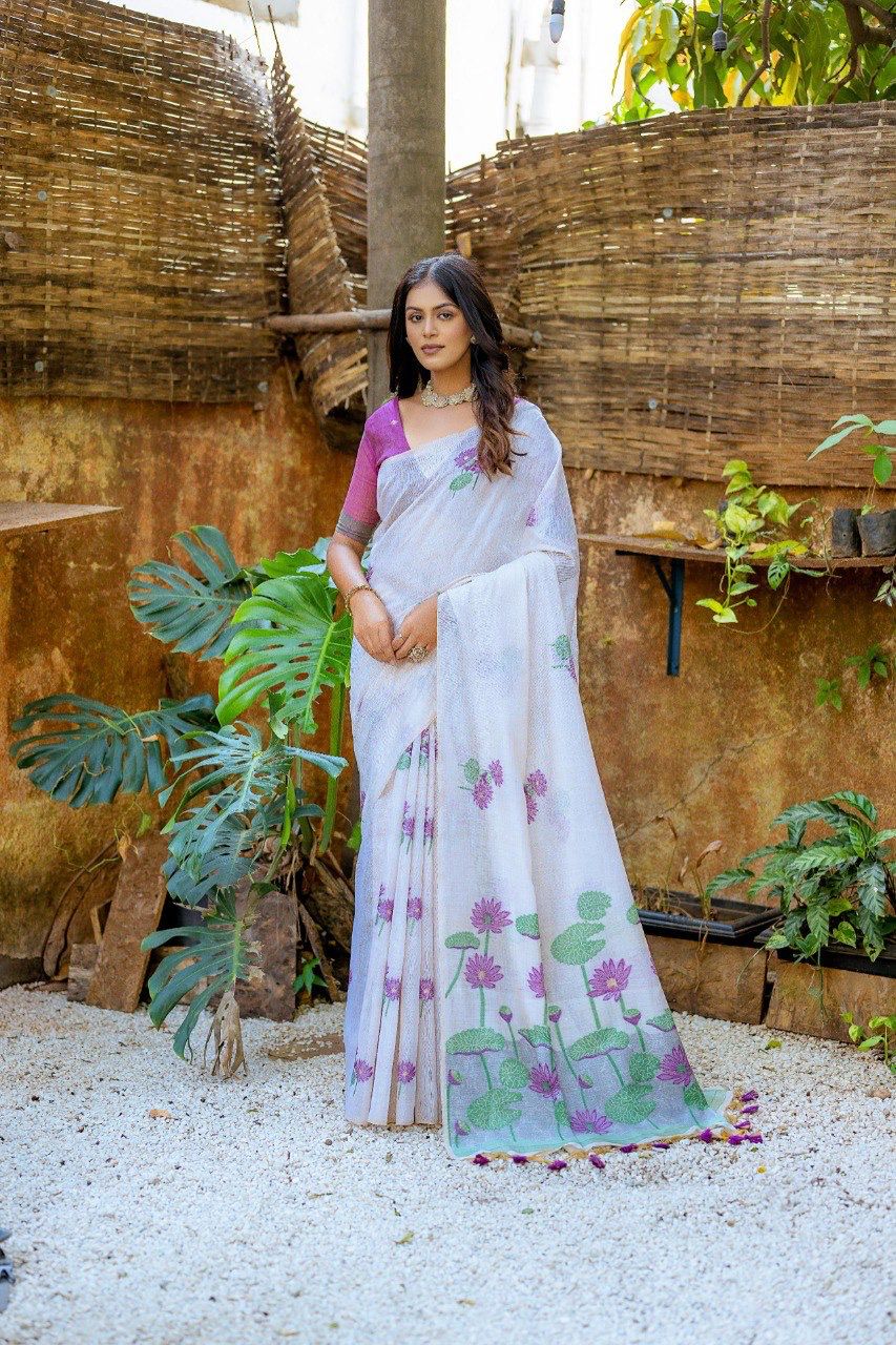 VAMIKA MUGA COTTON SAREE