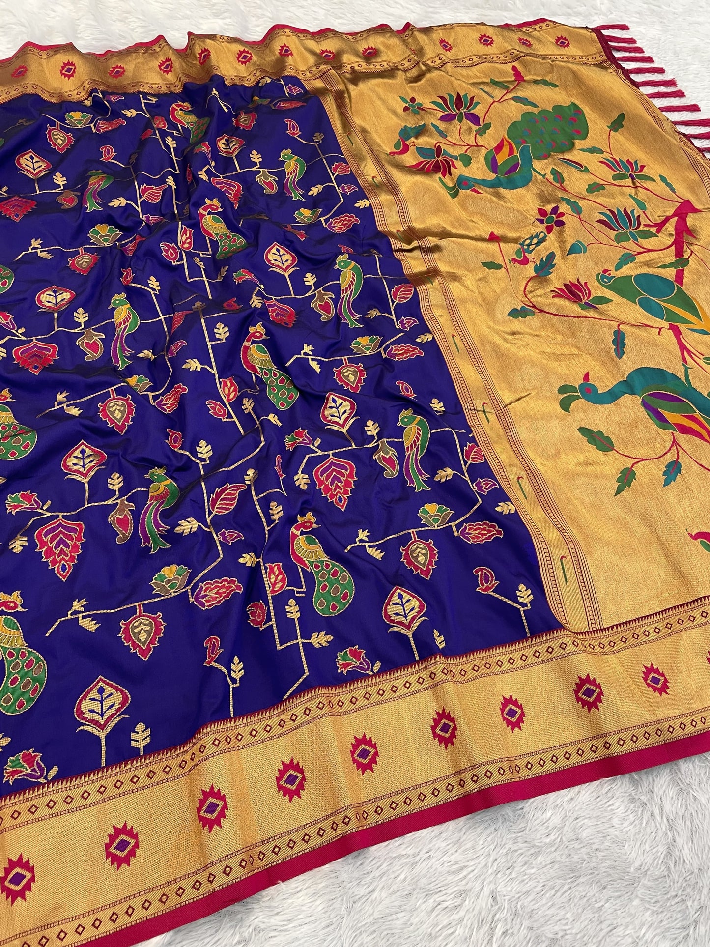 PEACOCK JAAL PAITHANI