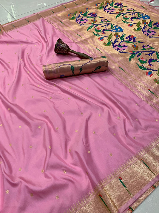 Tanisha Gold Zari Paithani