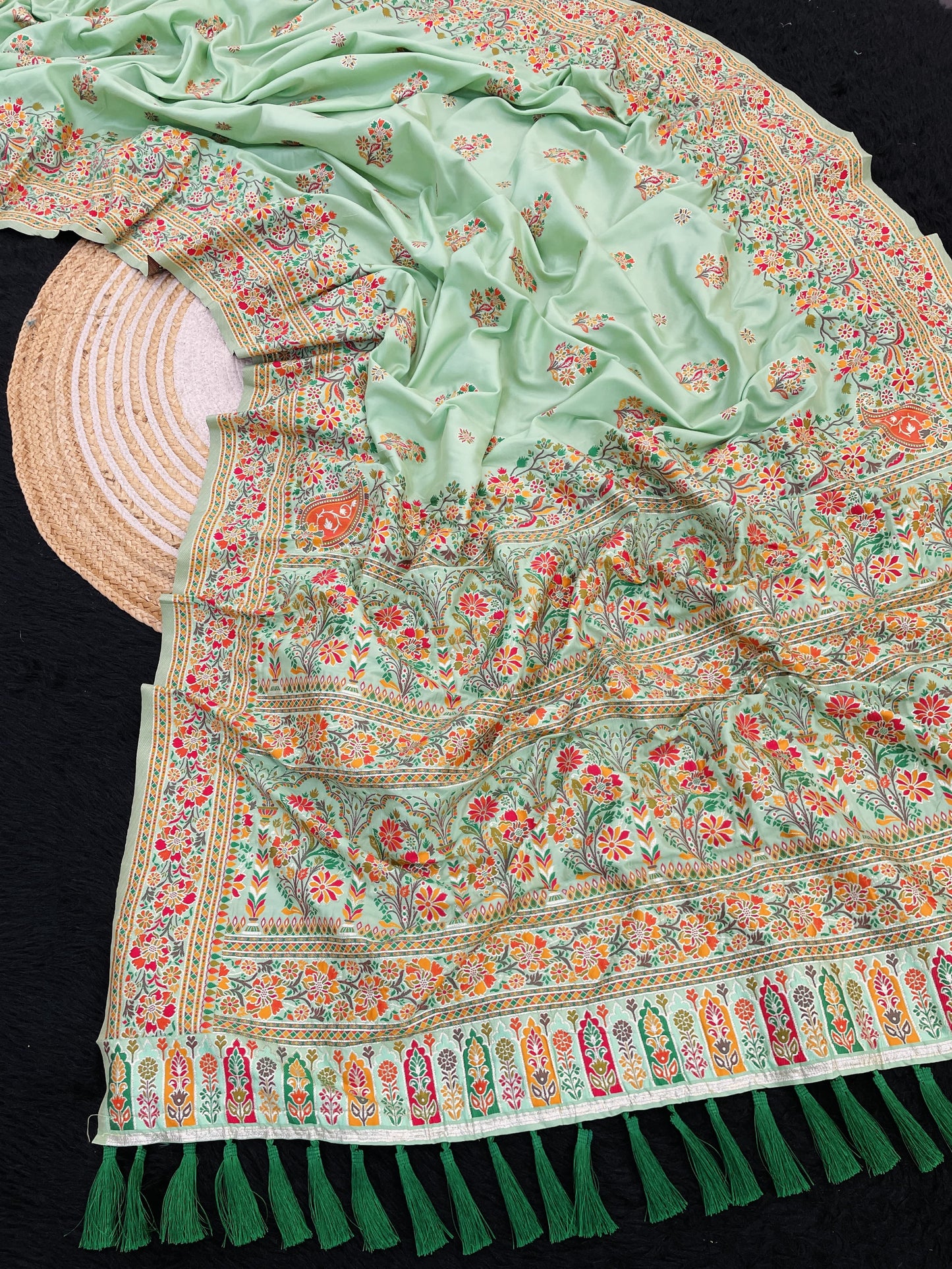 JASMINE PASHMINA SAREE