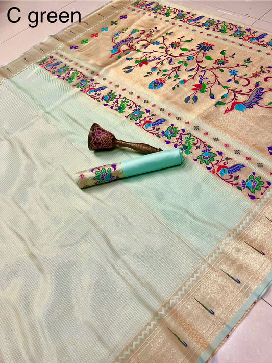 AMRAPALI TISSUE PAITHANI