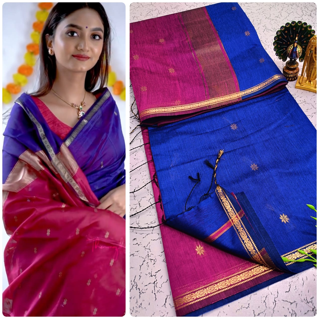 MAHESHWARI SILK COTTON SAREE