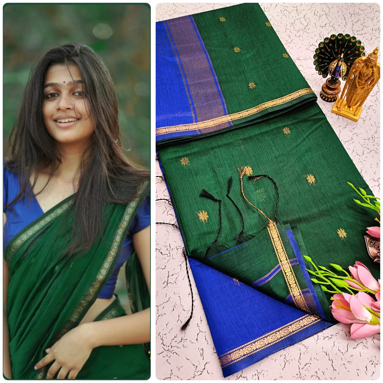 MAHESHWARI SILK COTTON SAREE