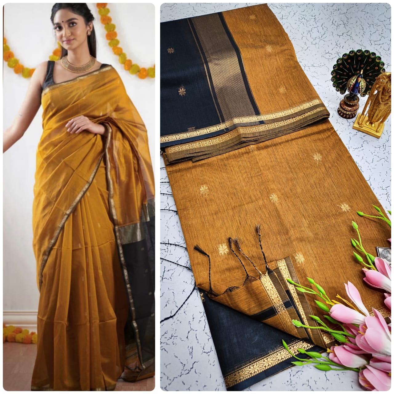 MAHESHWARI SILK COTTON SAREE