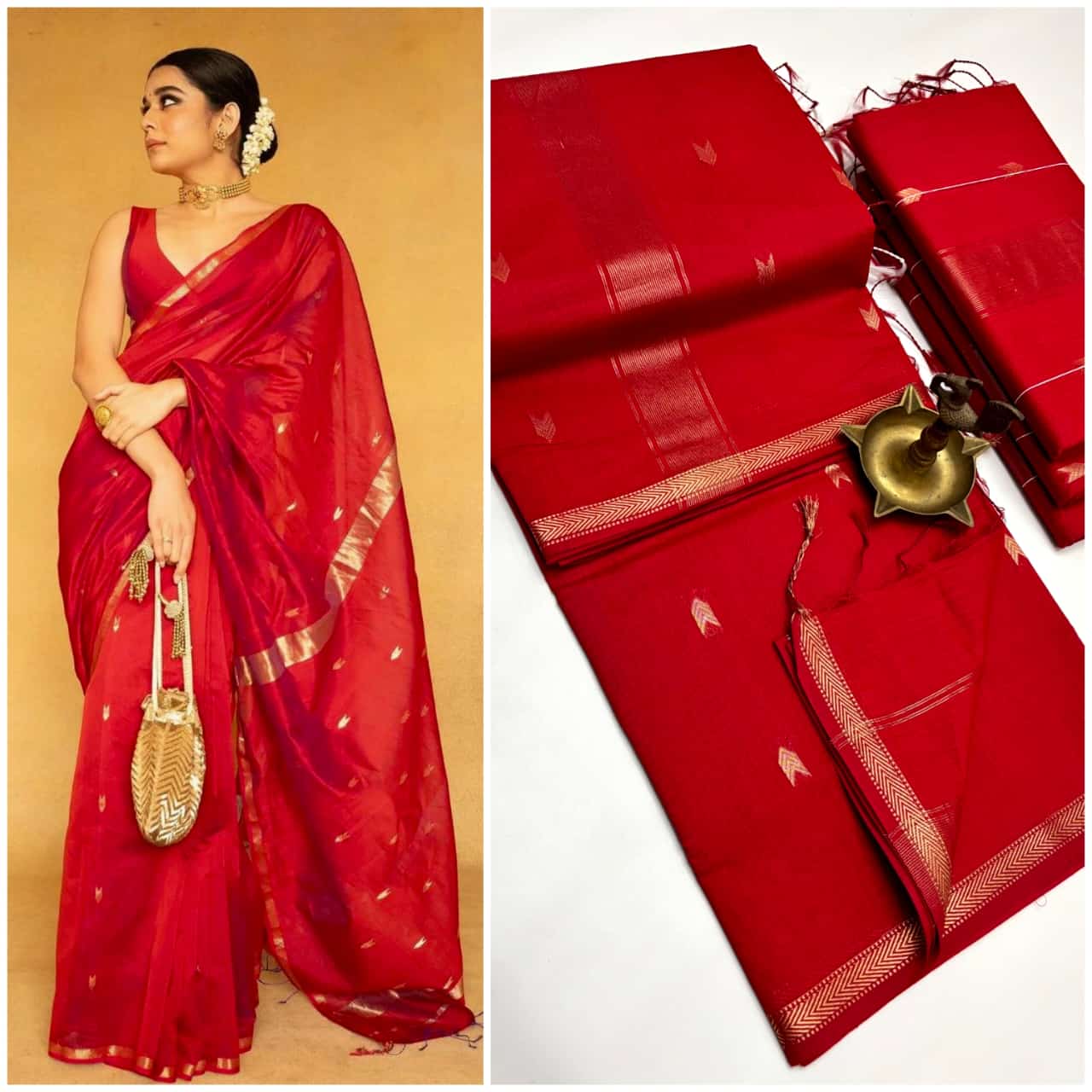 MAHESHWARI SILK COTTON SAREE