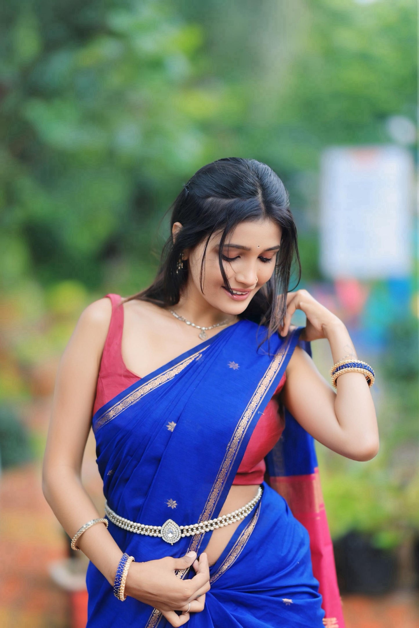 MAHESHWARI SILK COTTON SAREE