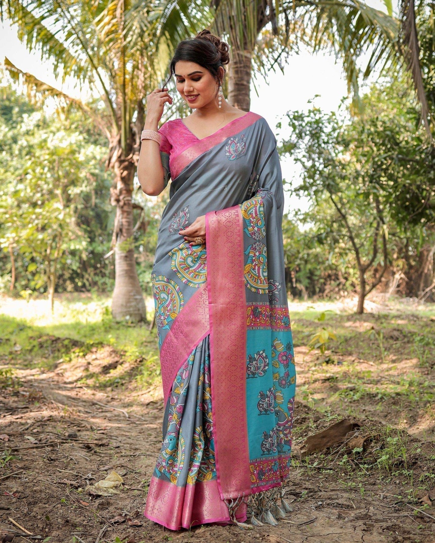 ARUNIMA TUSSAR SILK SAREE