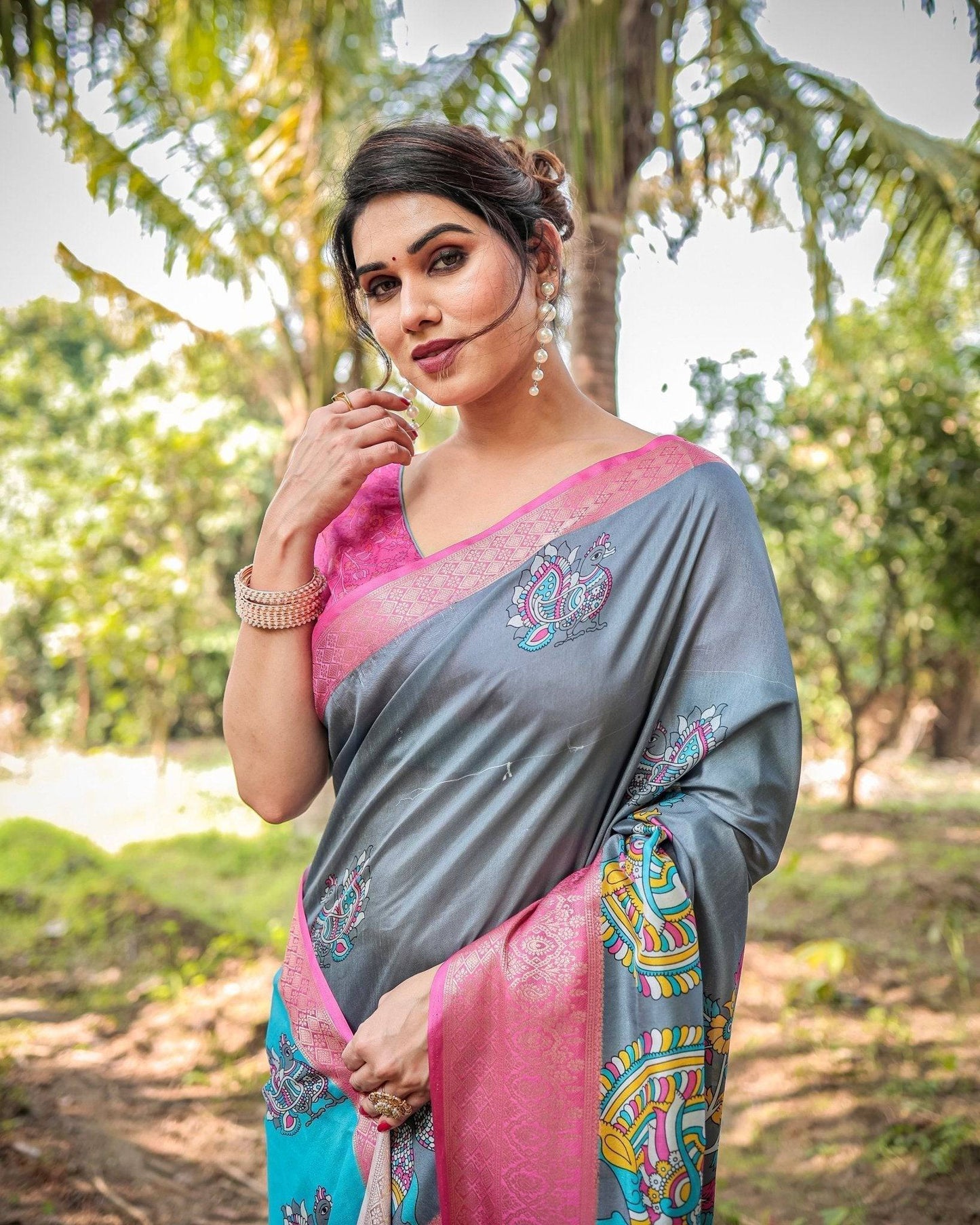 ARUNIMA TUSSAR SILK SAREE