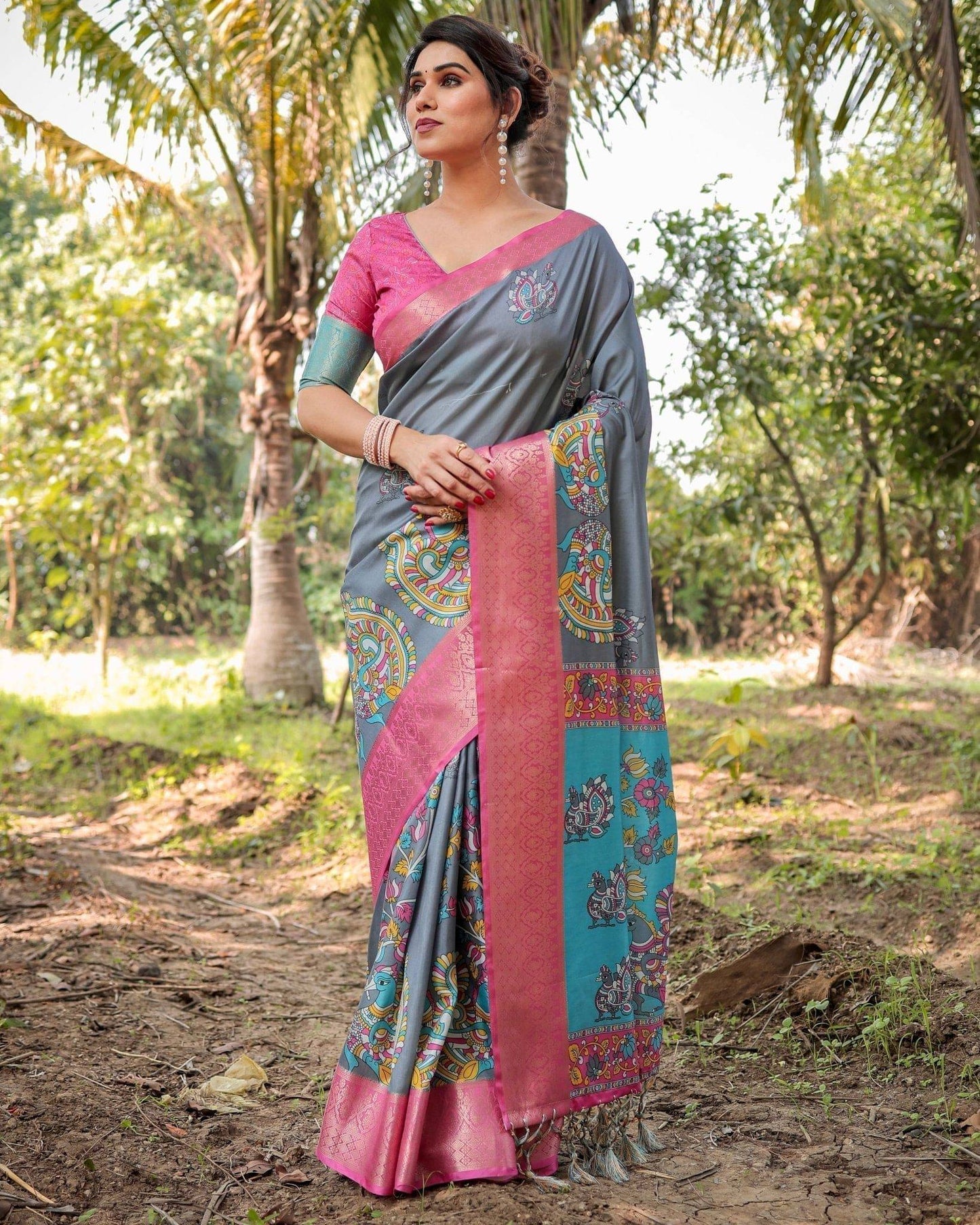 ARUNIMA TUSSAR SILK SAREE