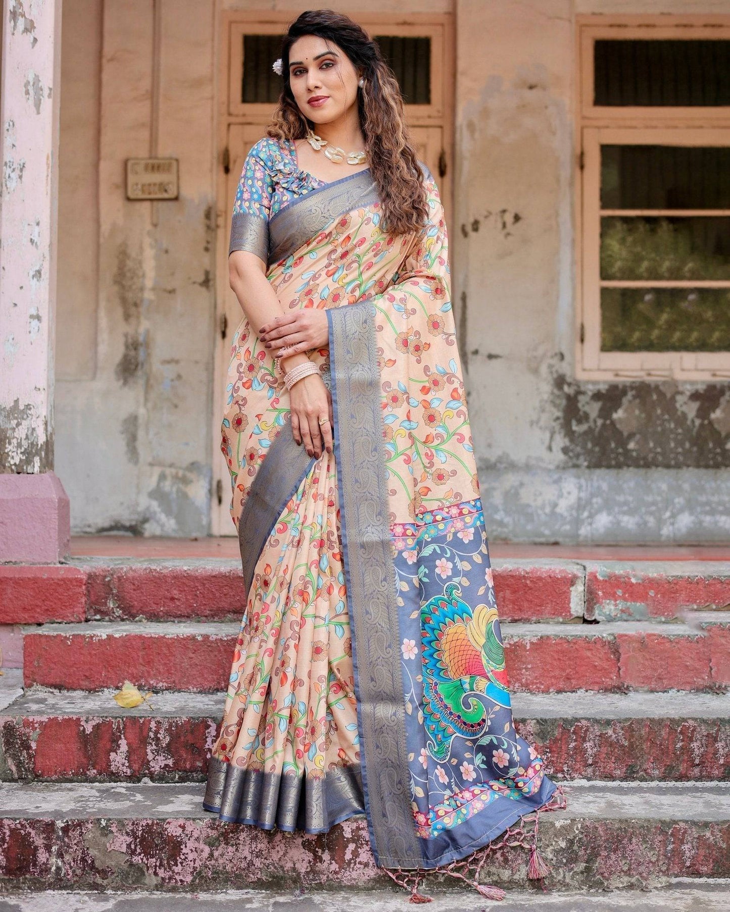 ARUNIMA TUSSAR SILK SAREE