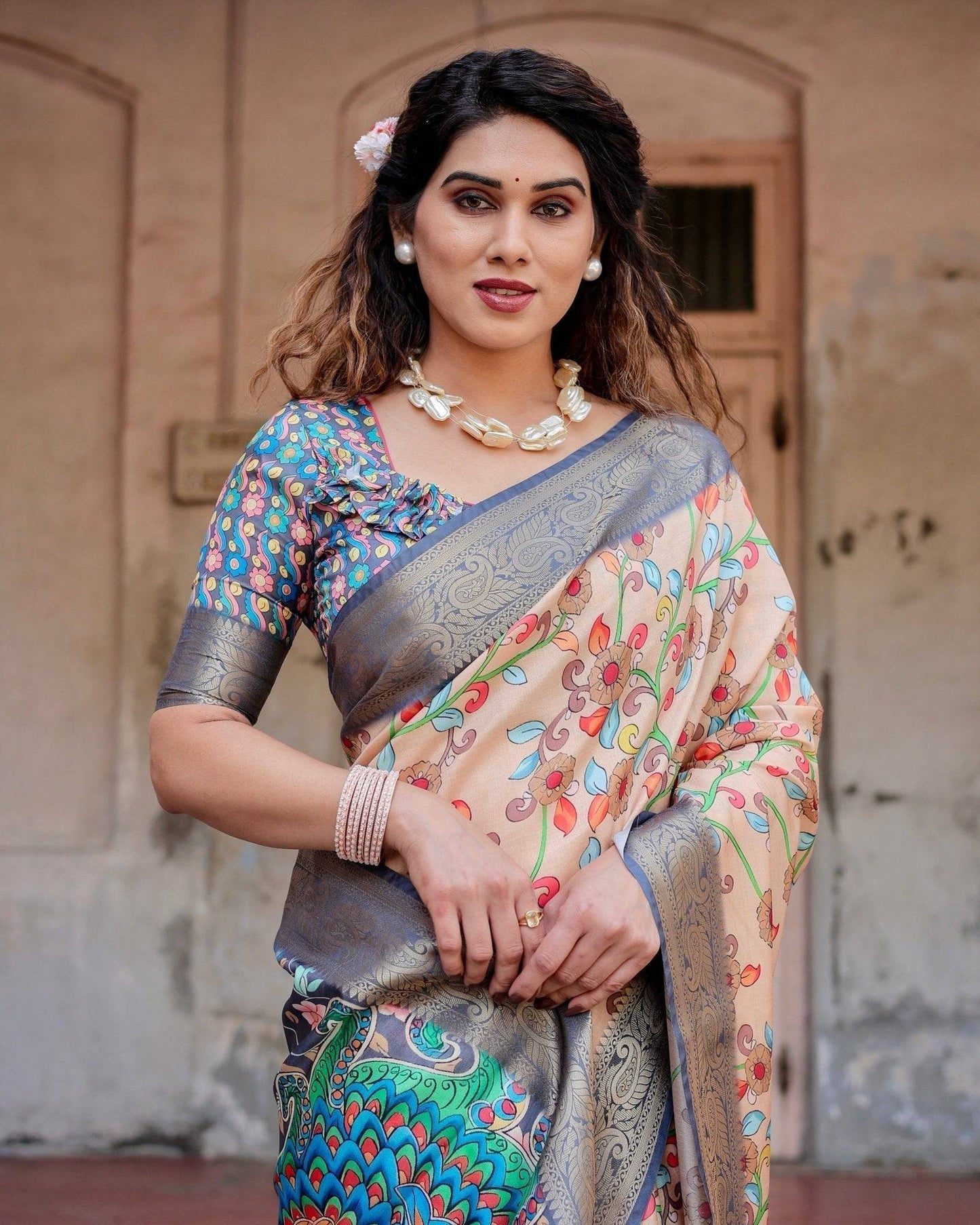 ARUNIMA TUSSAR SILK SAREE