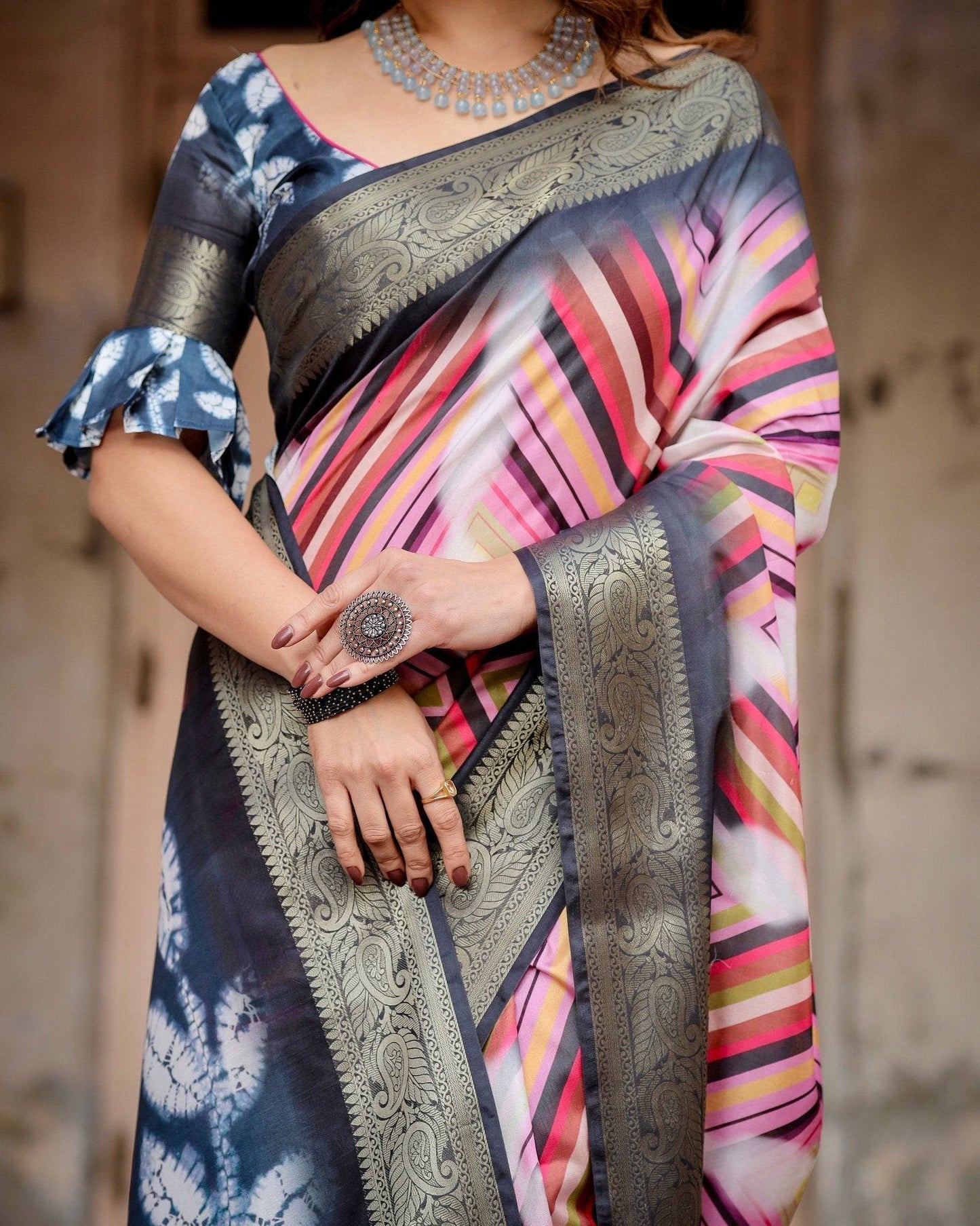 ARUNIMA TUSSAR SILK SAREE