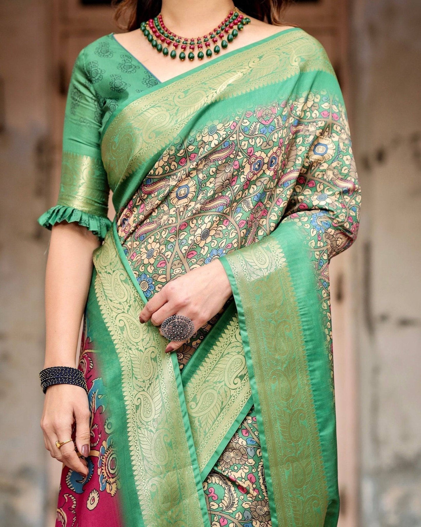 ARUNIMA TUSSAR SILK SAREE