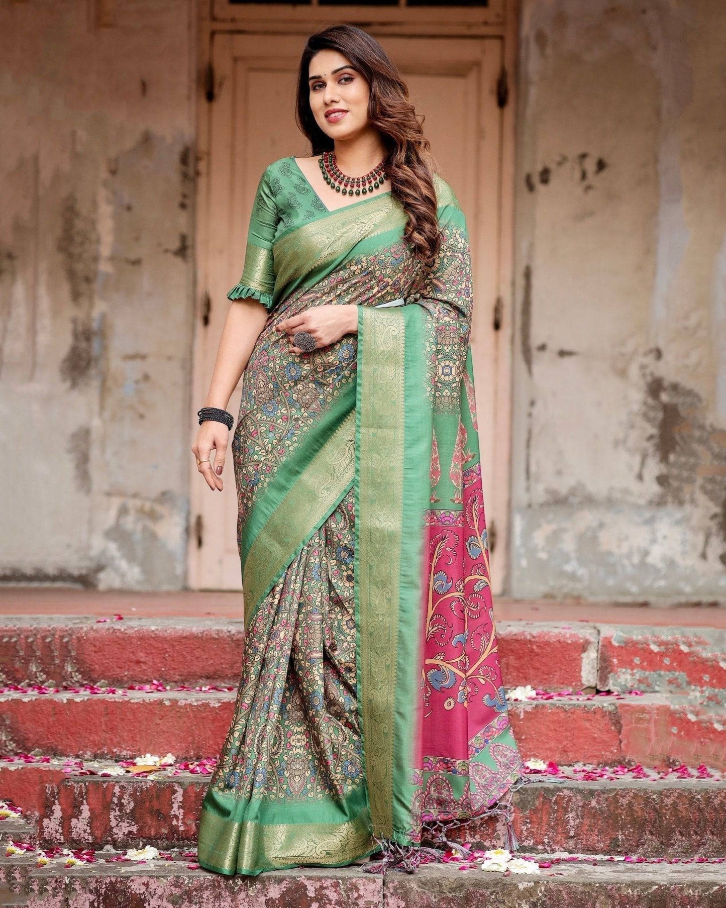 ARUNIMA TUSSAR SILK SAREE