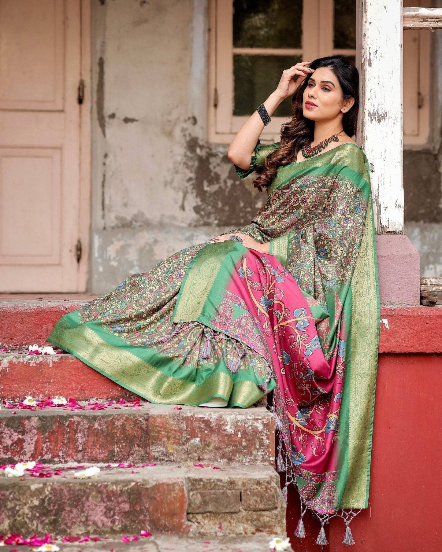 ARUNIMA TUSSAR SILK SAREE