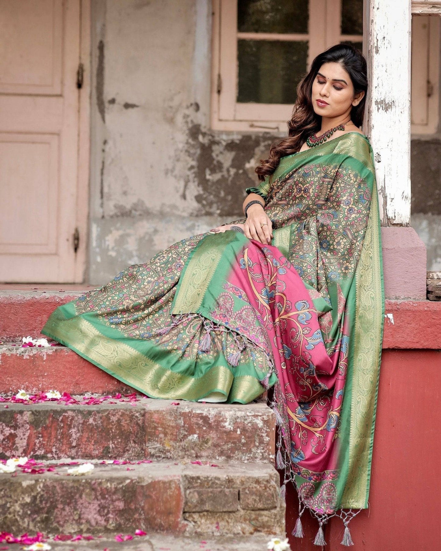 ARUNIMA TUSSAR SILK SAREE