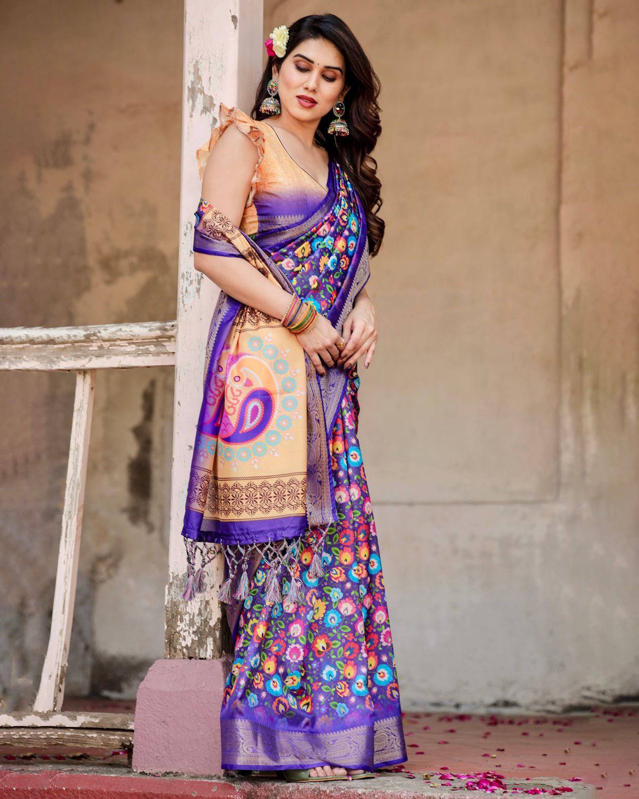 ARUNIMA TUSSAR SILK SAREE