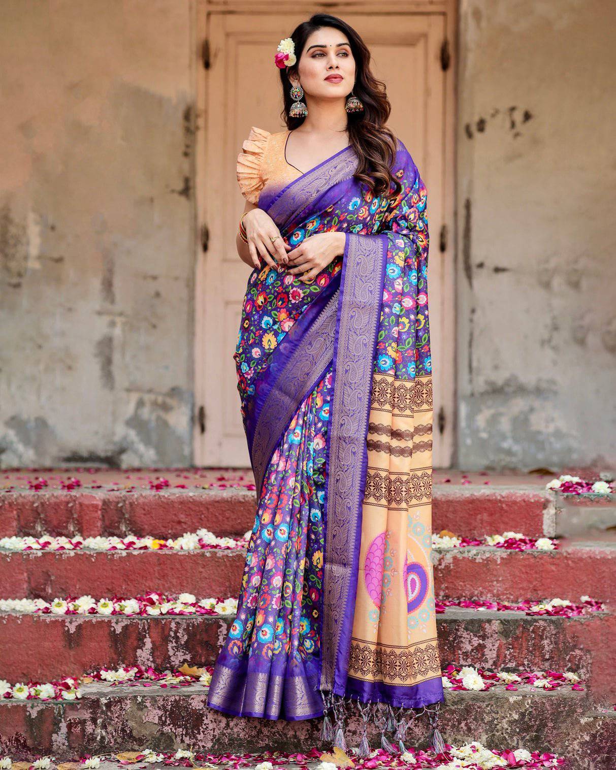 ARUNIMA TUSSAR SILK SAREE