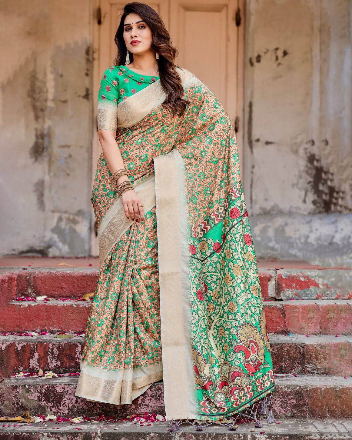 ARUNIMA TUSSAR SILK SAREE