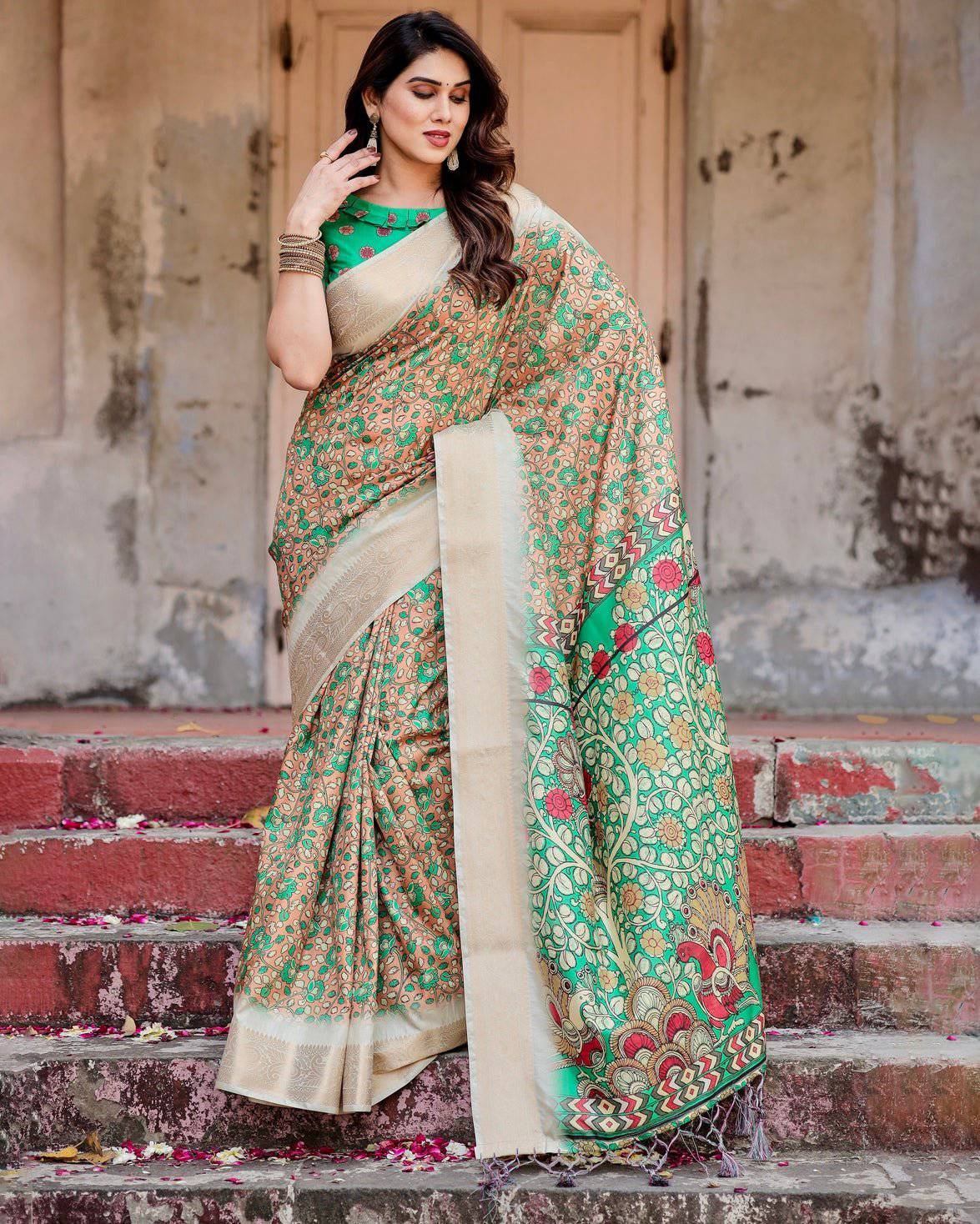 ARUNIMA TUSSAR SILK SAREE