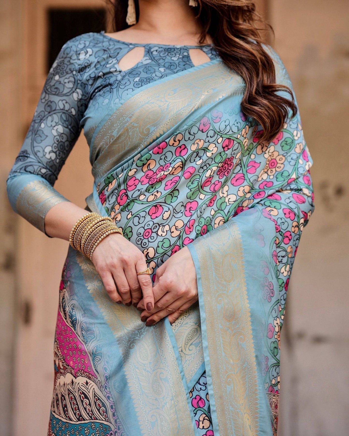 ARUNIMA TUSSAR SILK SAREE