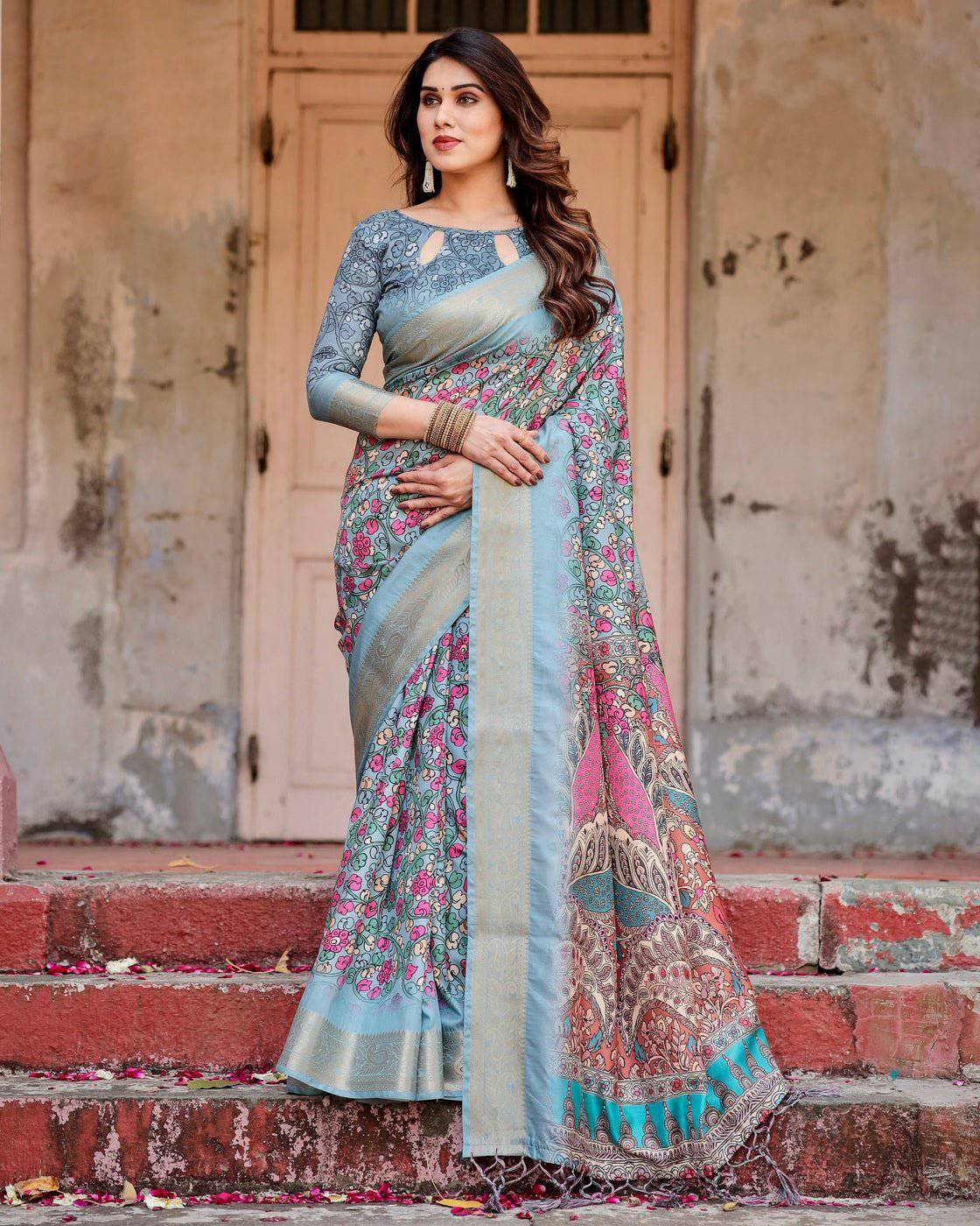 ARUNIMA TUSSAR SILK SAREE