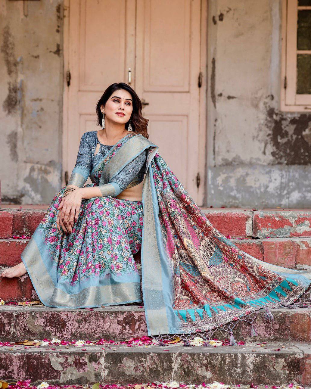 ARUNIMA TUSSAR SILK SAREE