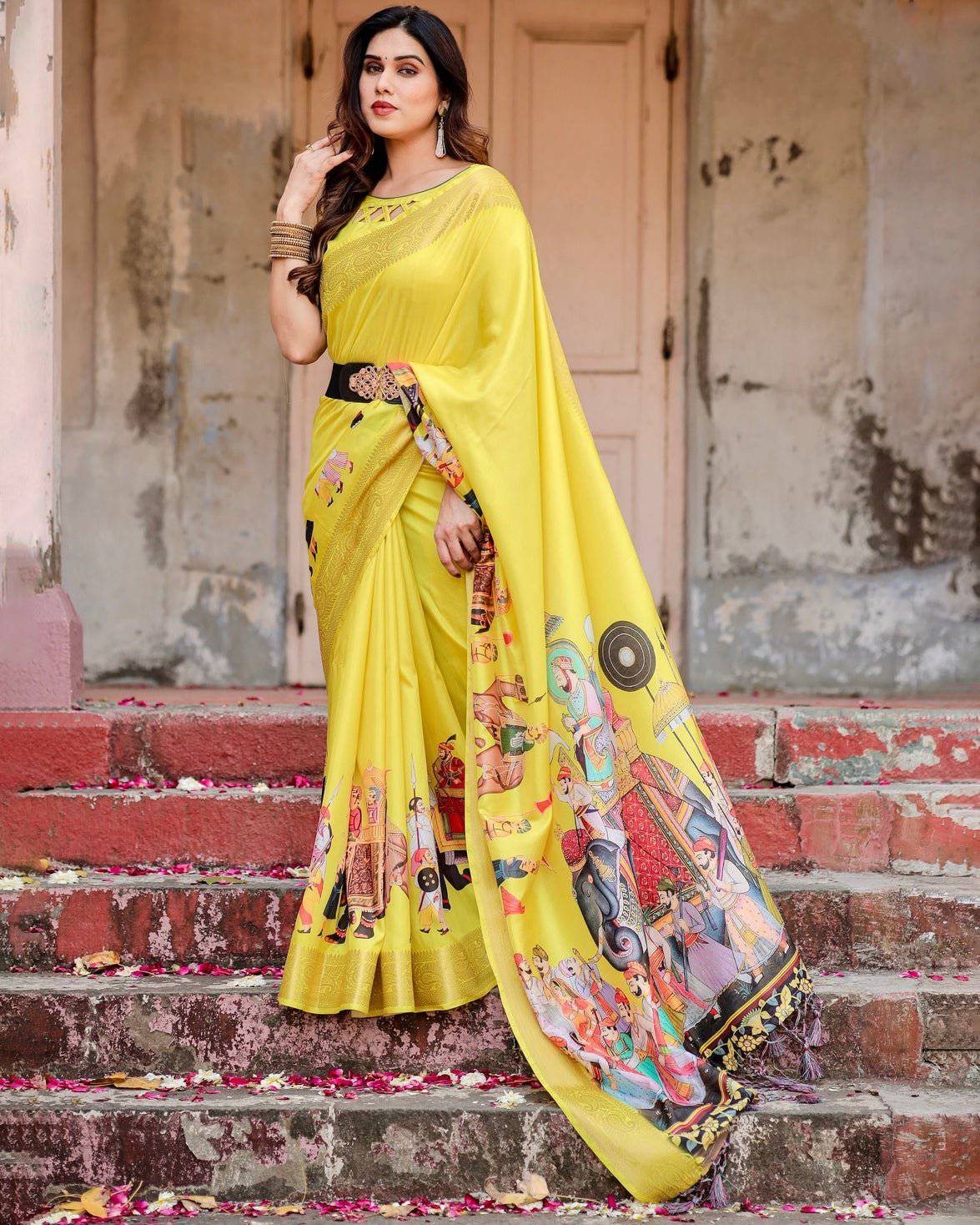 ARUNIMA TUSSAR SILK SAREE