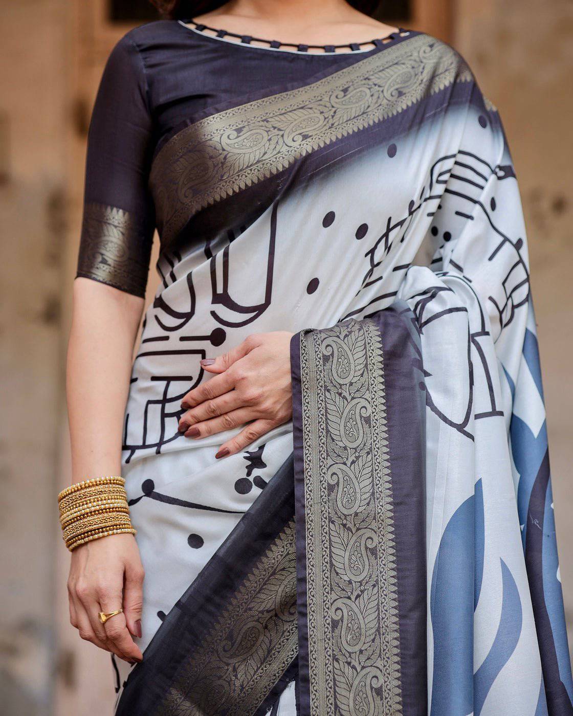 ARUNIMA TUSSAR SILK SAREE
