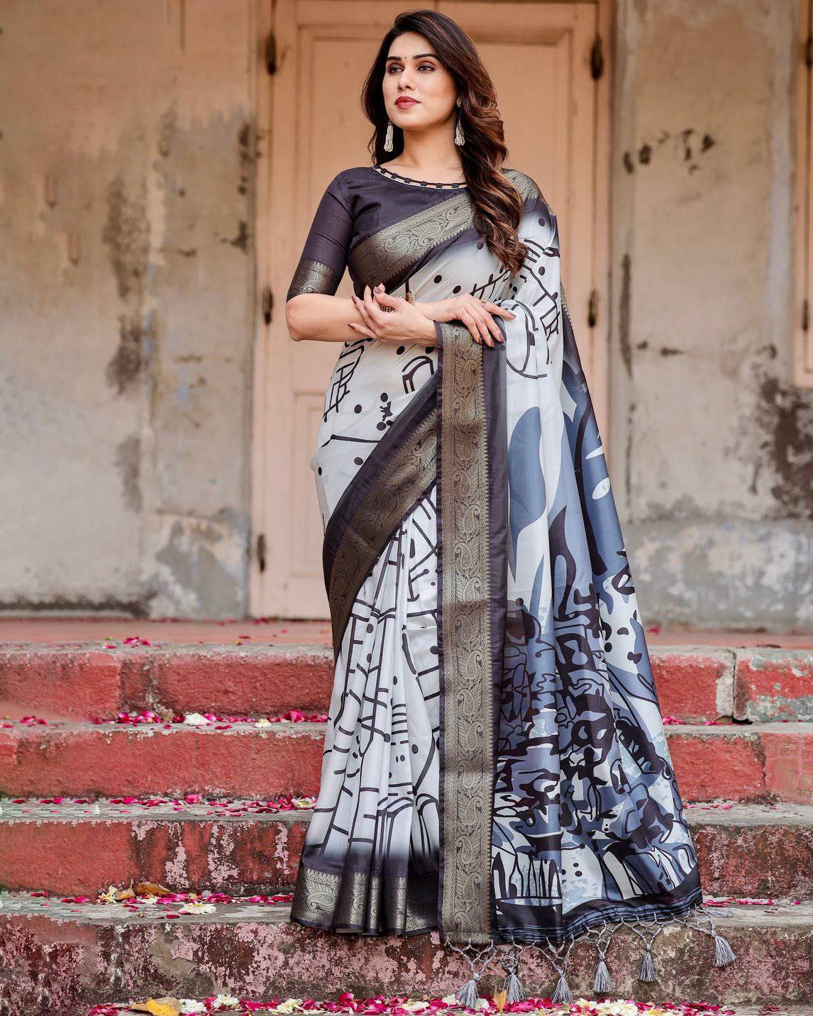 ARUNIMA TUSSAR SILK SAREE