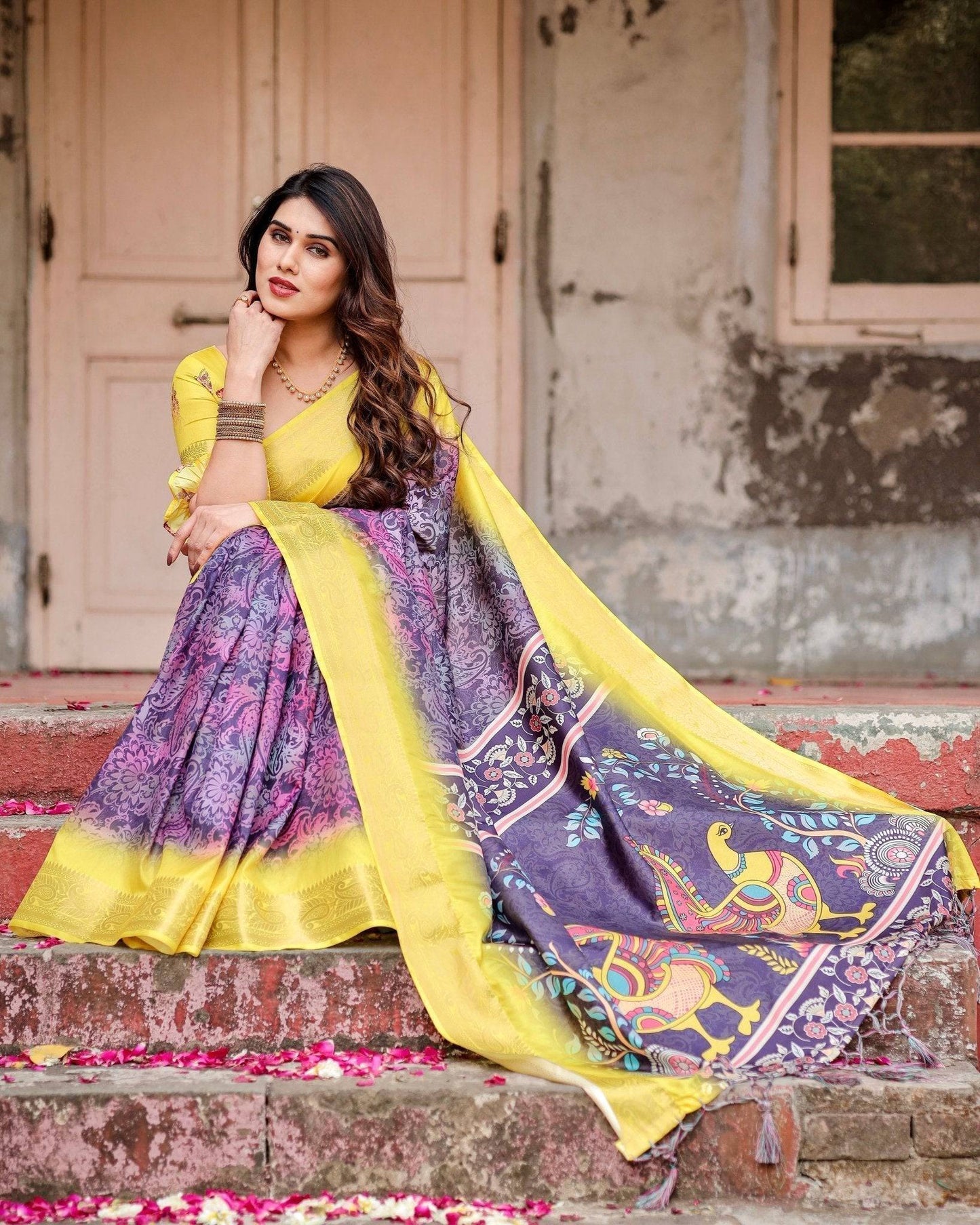 ARUNIMA TUSSAR SILK SAREE