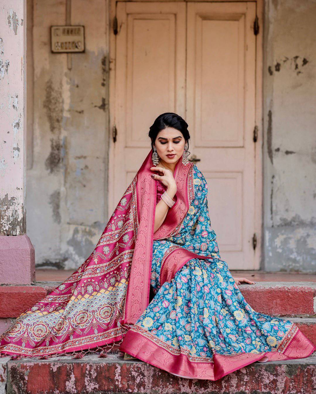 ARUNIMA TUSSAR SILK SAREE