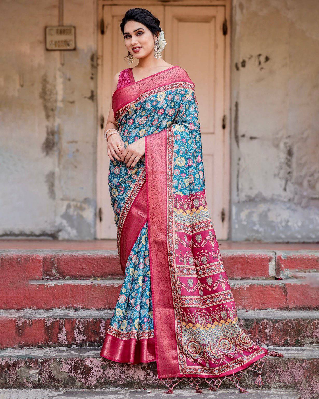 ARUNIMA TUSSAR SILK SAREE