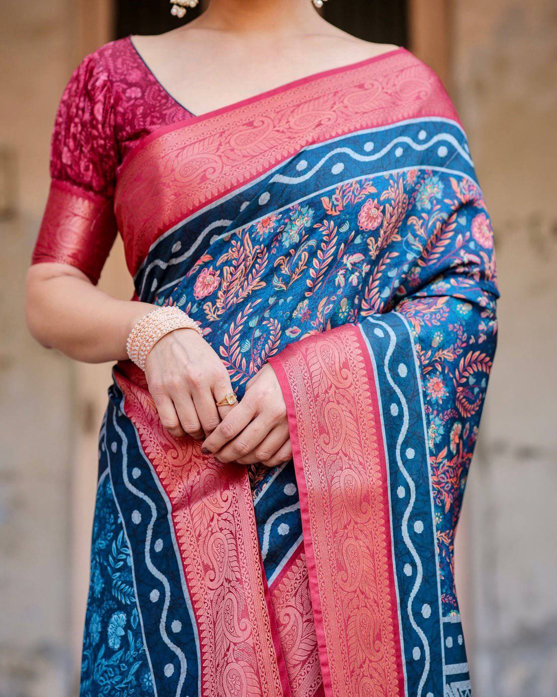 ARUNIMA TUSSAR SILK SAREE