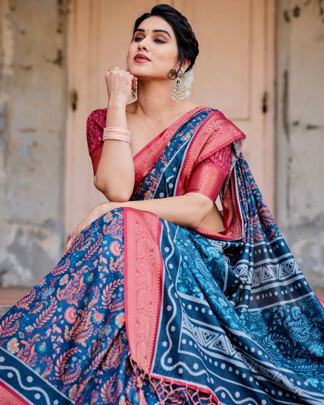 ARUNIMA TUSSAR SILK SAREE