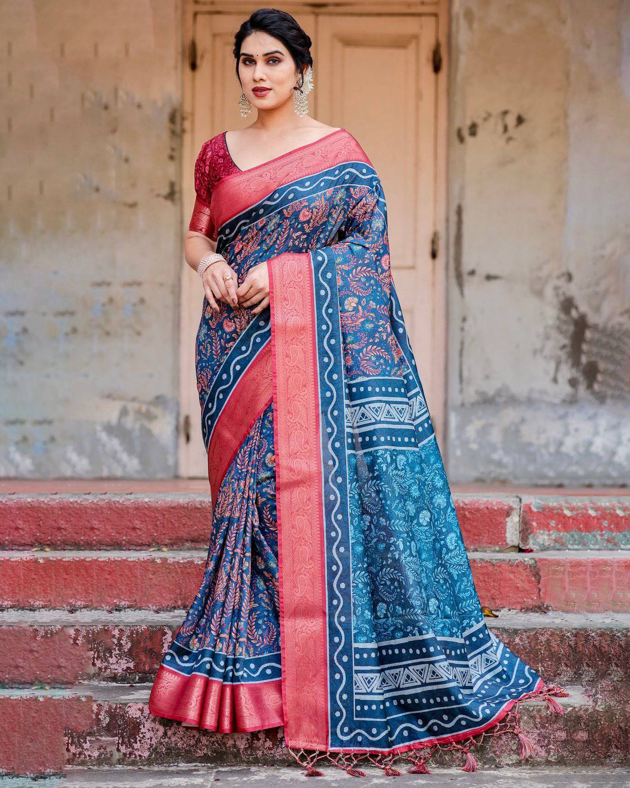 ARUNIMA TUSSAR SILK SAREE