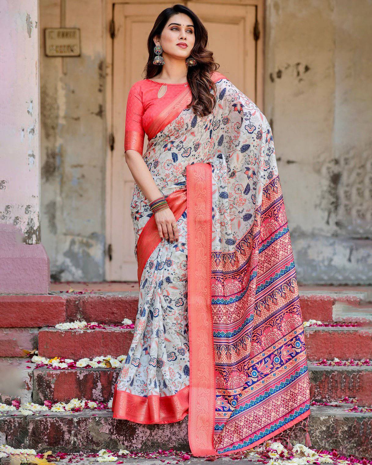 ARUNIMA TUSSAR SILK SAREE