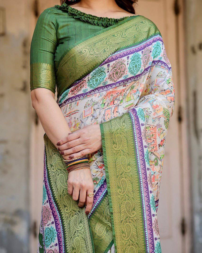 ARUNIMA TUSSAR SILK SAREE