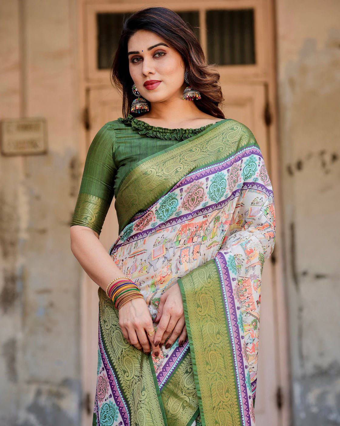 ARUNIMA TUSSAR SILK SAREE