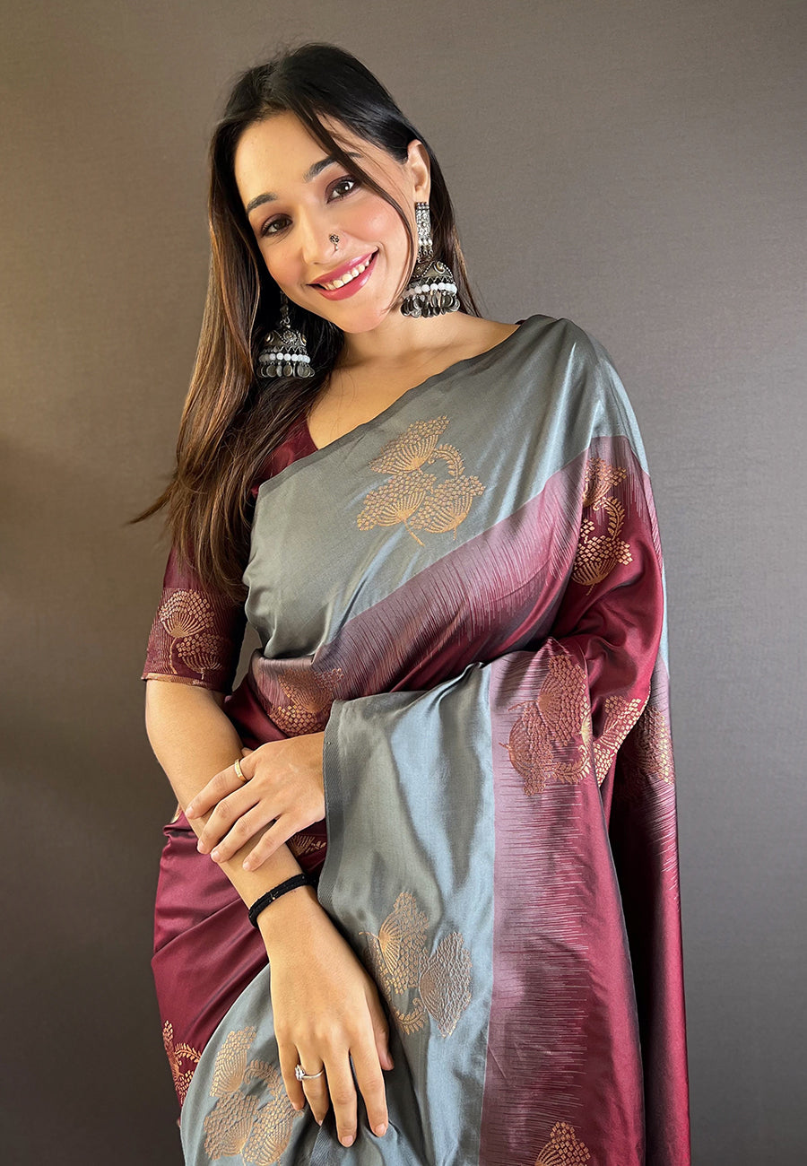 SAANJH SILK SAREE