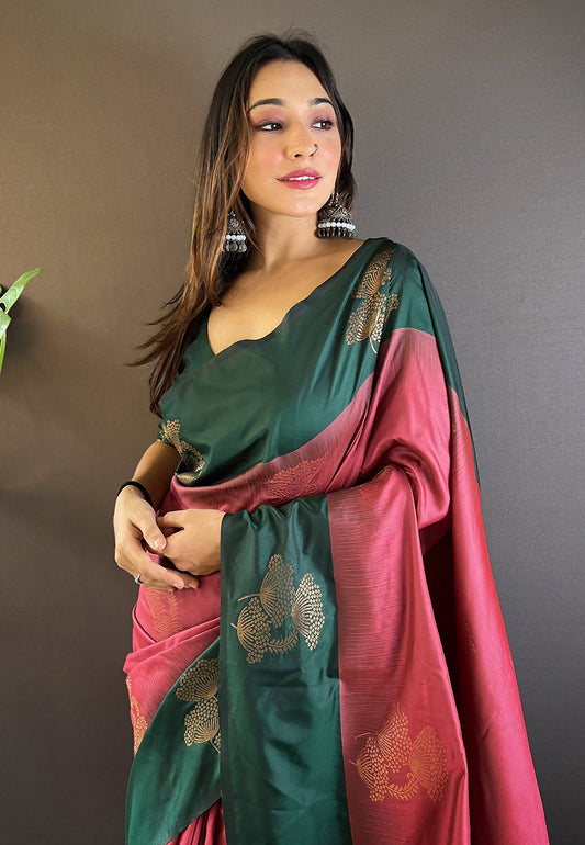 SAANJH SILK SAREE