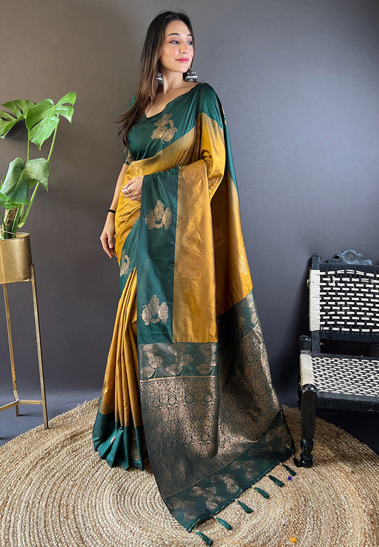 SAANJH SILK SAREE