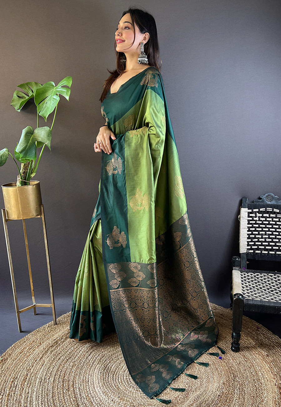SAANJH SILK SAREE
