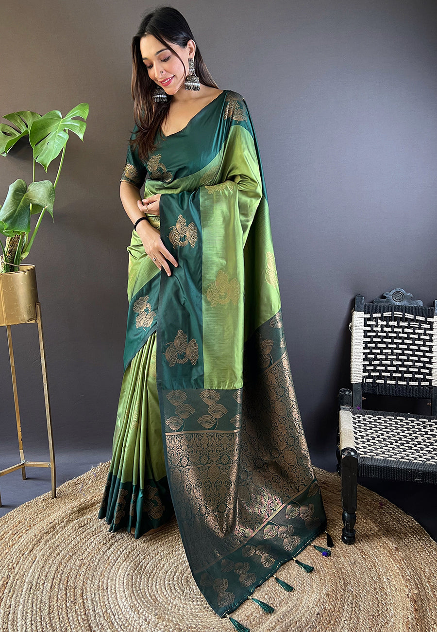 SAANJH SILK SAREE