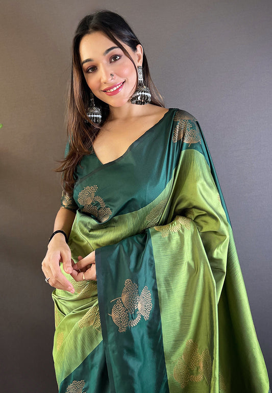 SAANJH SILK SAREE