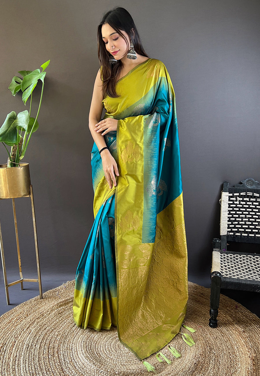 SAANJH SILK SAREE