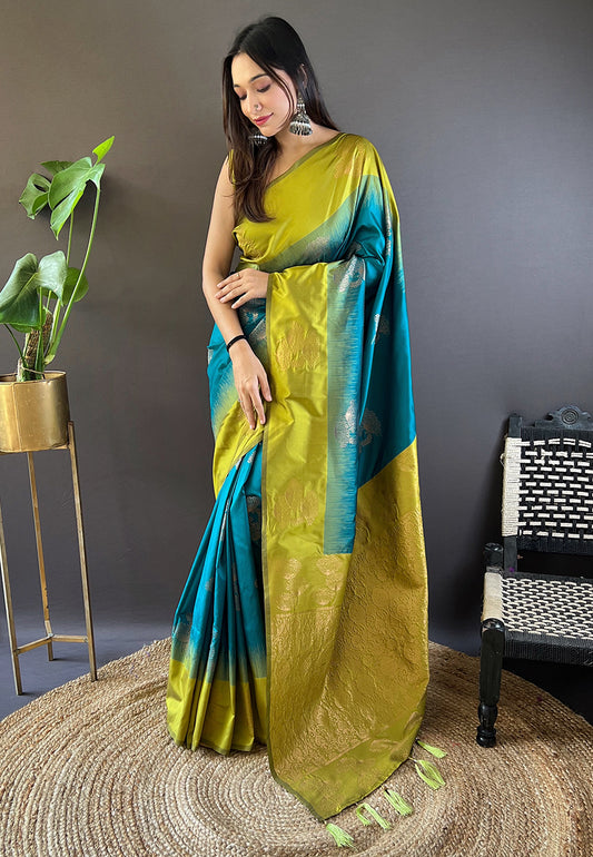 SAANJH SILK SAREE