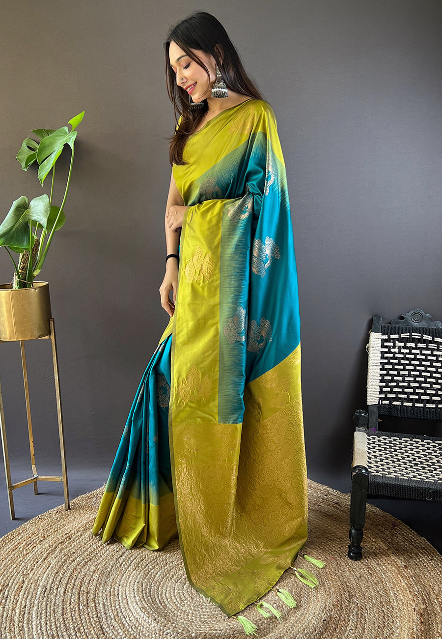 SAANJH SILK SAREE