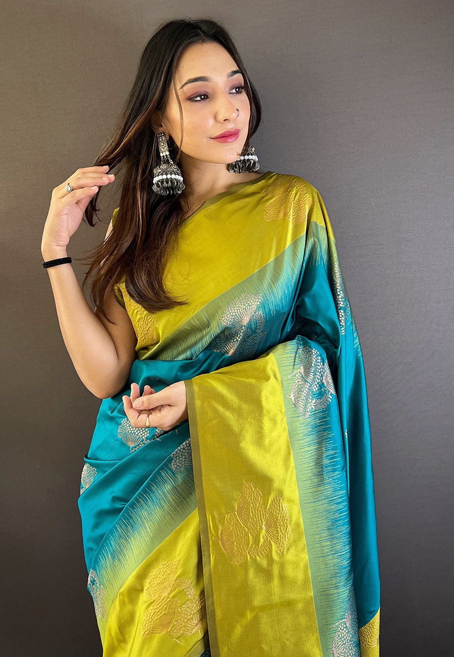 SAANJH SILK SAREE